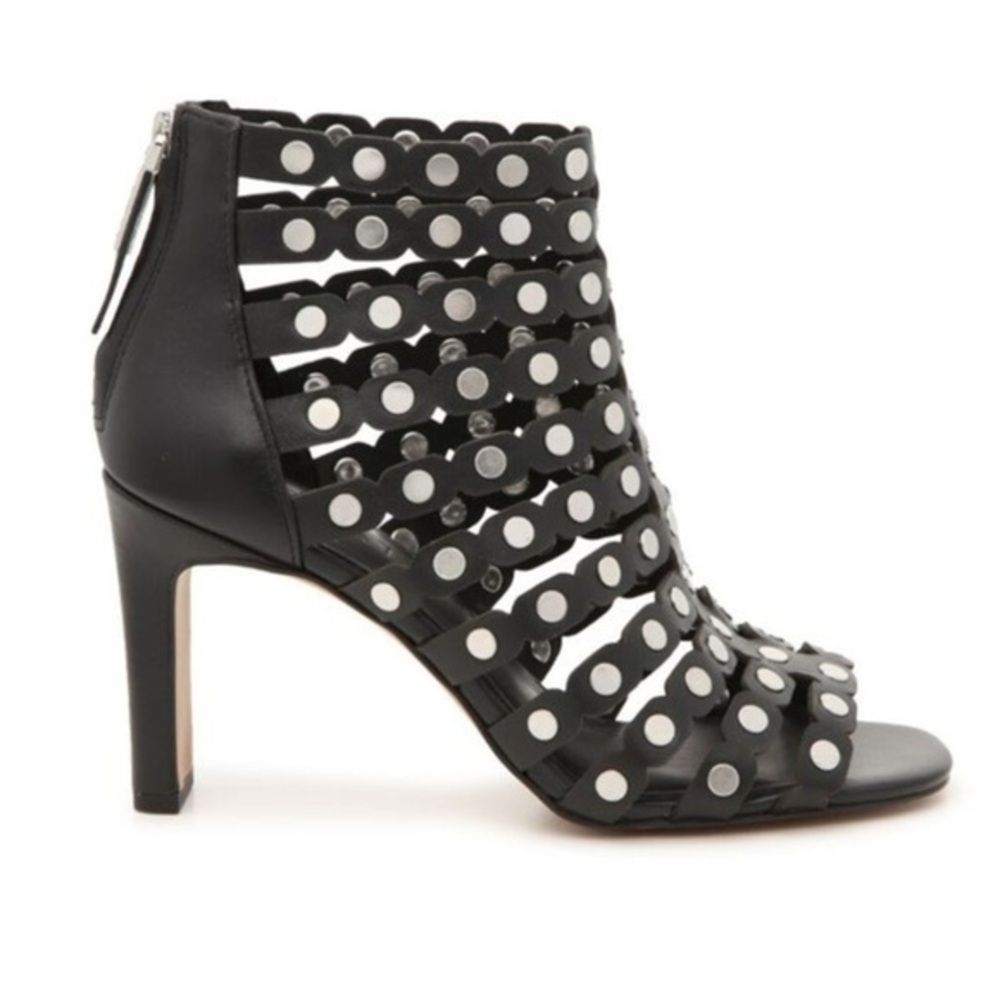 State Prentice Caged Black Sandal – Size 9​​​​​​